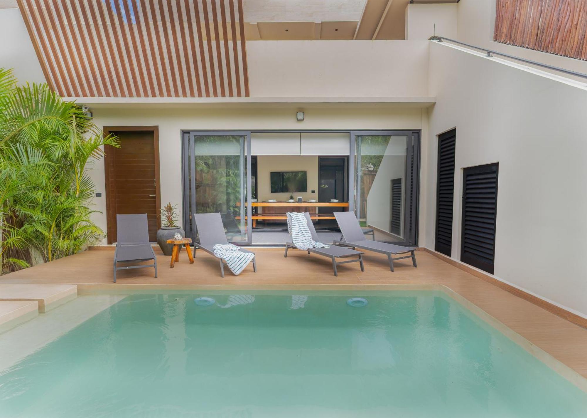 Asana 5 Luxe Retreat - Tulum Villa Eksteriør billede